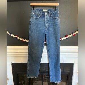 Madewell perfect vintage straight jeans